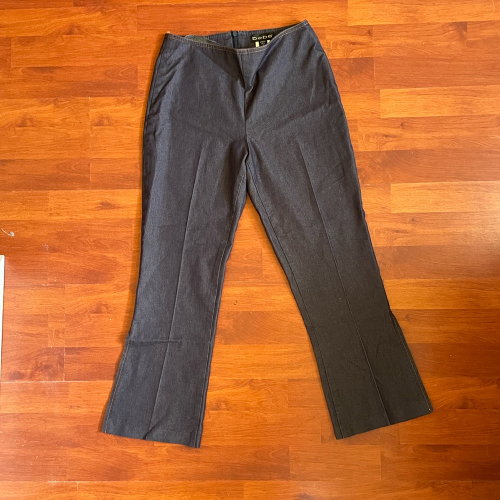 bebe Women's Ankle & Cropped Jeans - Dark Gray